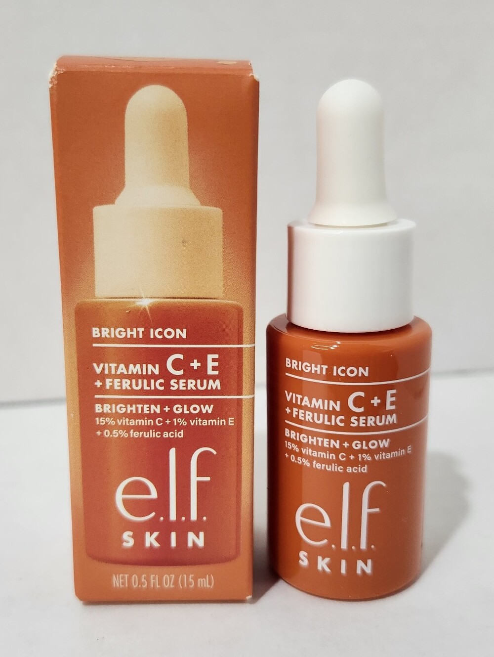 💋5/$25 ELF Vitamin C+E Ferulic Acid Serum .5 Fl Oz